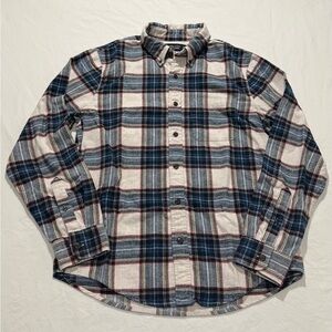 Abercrombie & Fitch soft A&F button up flannel Shirt men’s medium